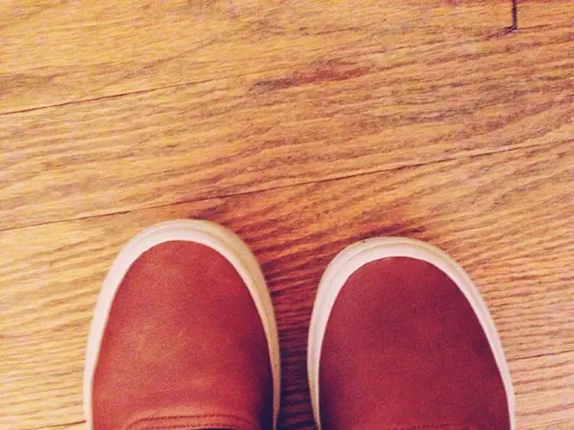 Preference for Closed-Toe Shoes Over Sandals; Focus on Stylish Footwear in a High-End Color palette