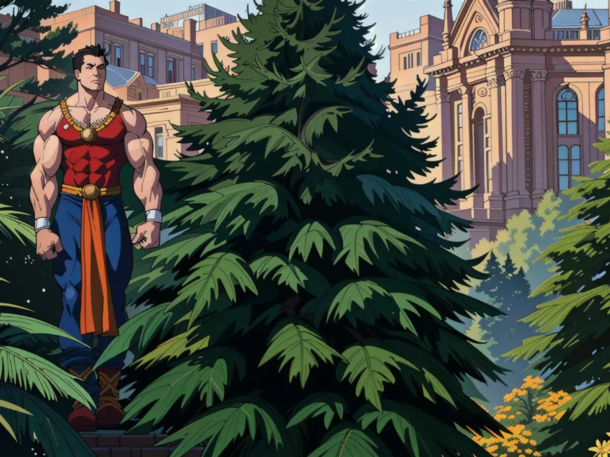Christmas Tree Made from Leyland Cypress Species Choosing the Perfect Christmas Tree: Explore Ten Varieties to Suit Your Preferences